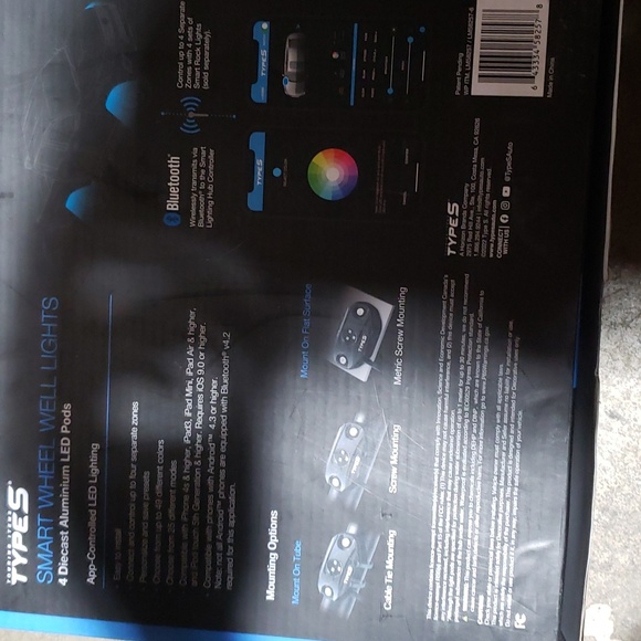 Type s smart wheel well lights - Picture 2 of 4